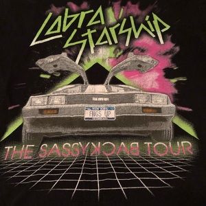 Cobra Starship “The sassy back tour tee “